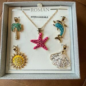 Roman Interchangeable Necklace Set